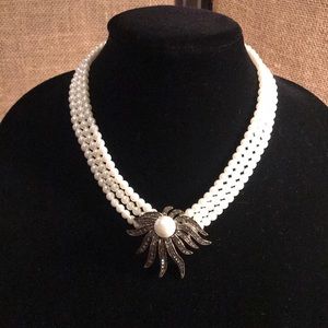 Heidi Daus Faux Pearl Necklace